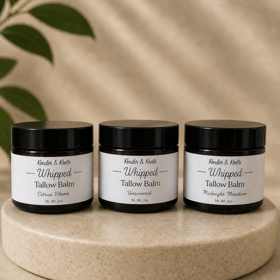 2oz Whipped Tallow Scent Flight