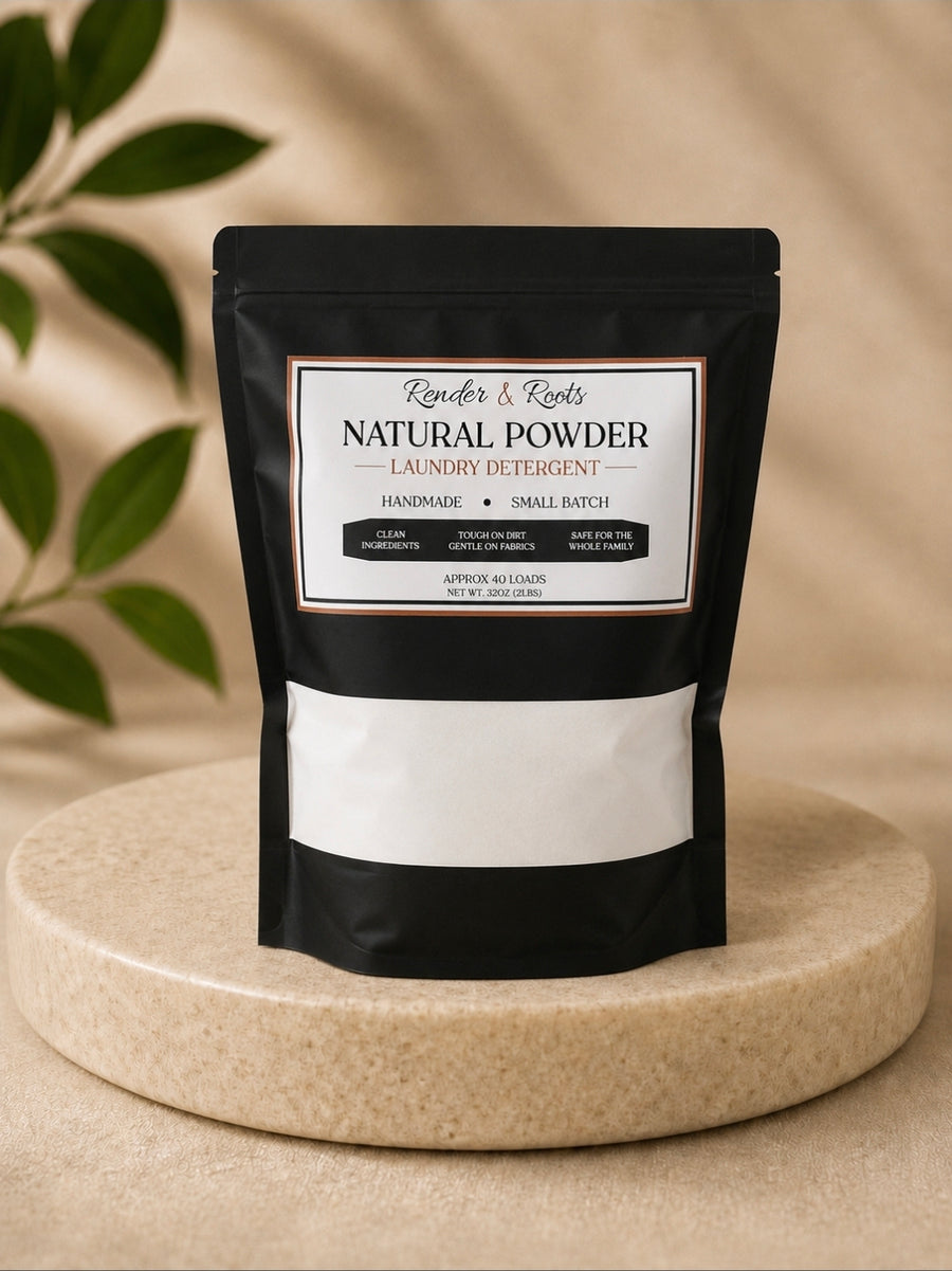 Natural Powder Laundry Detergent — 2lb (32oz)