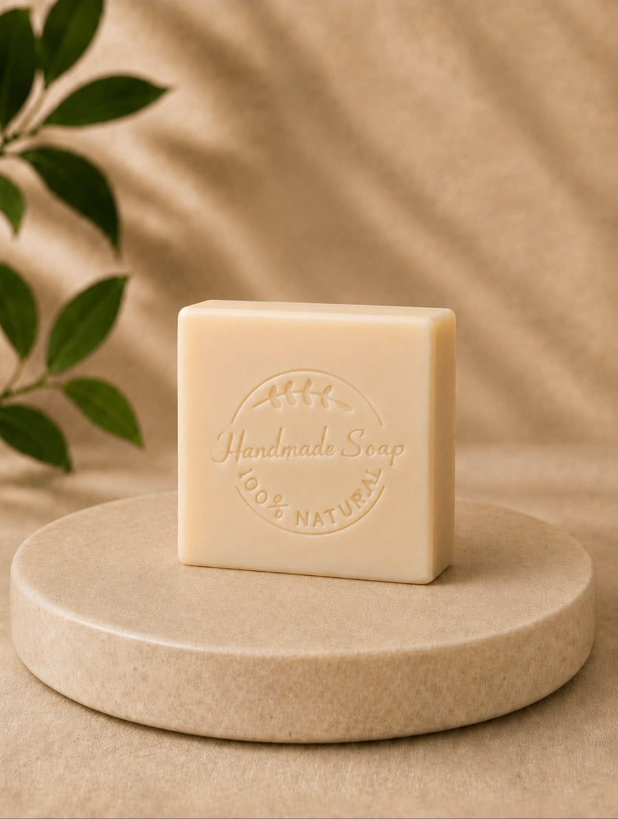 Classic Tallow Body Soap bar — handmade grass-fed tallow soap by Render & Roots