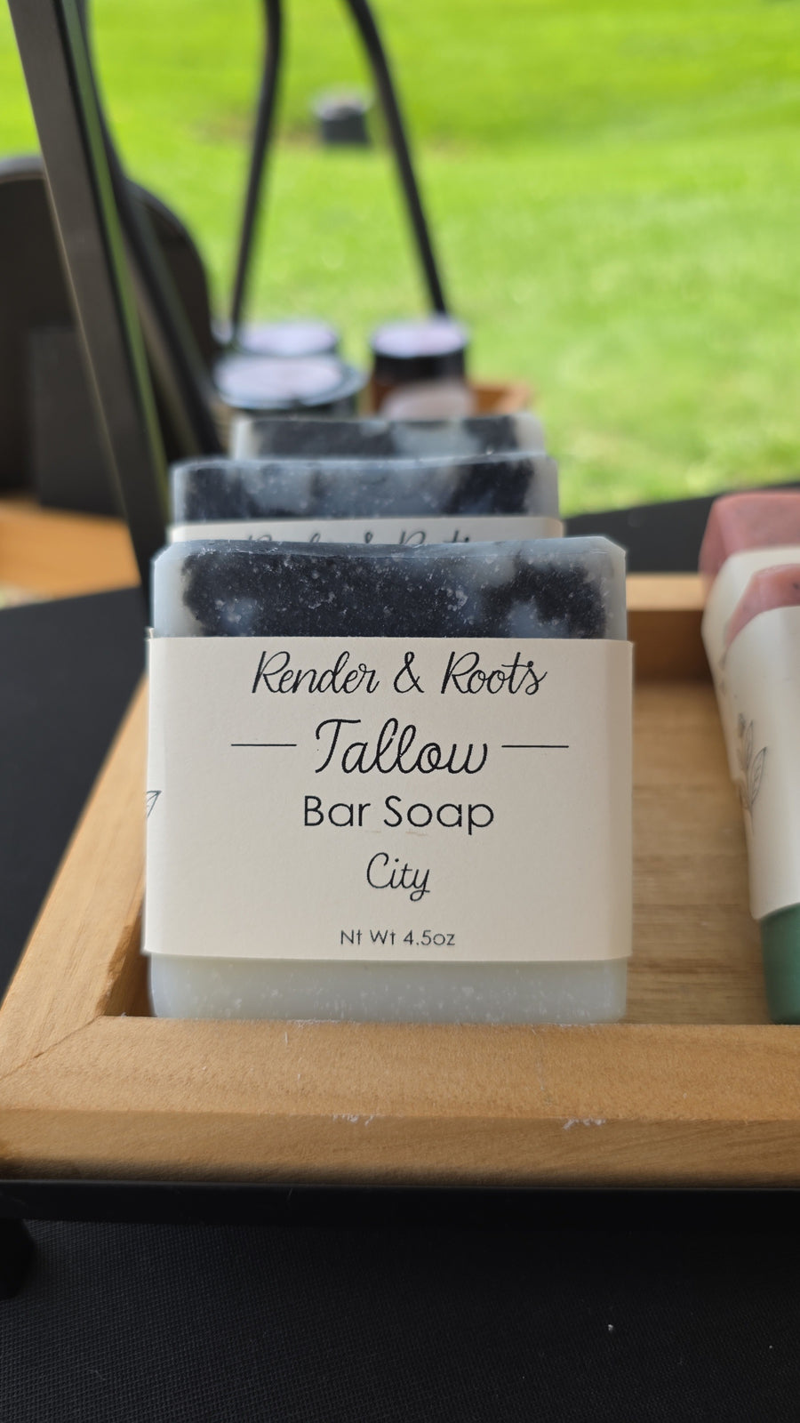 Specialty Tallow Body Soap bar — handmade grass-fed tallow soap by Render & Roots