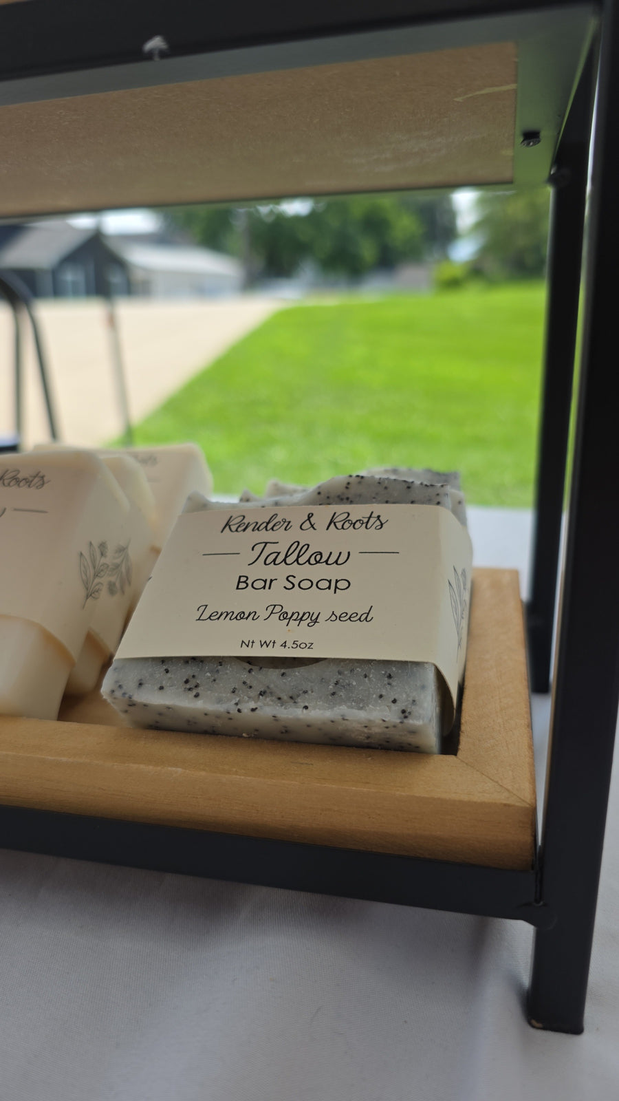 Specialty Tallow Body Soap bar — handmade grass-fed tallow soap by Render & Roots